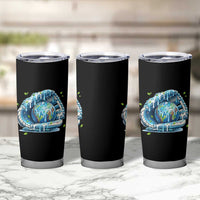 Earth Day Tumbler Cup Funny Baseball Ice Cream Drip Glove Eco Friendly