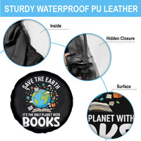 Save the Earth Spare Tire Cover It's the Only Planet with Books