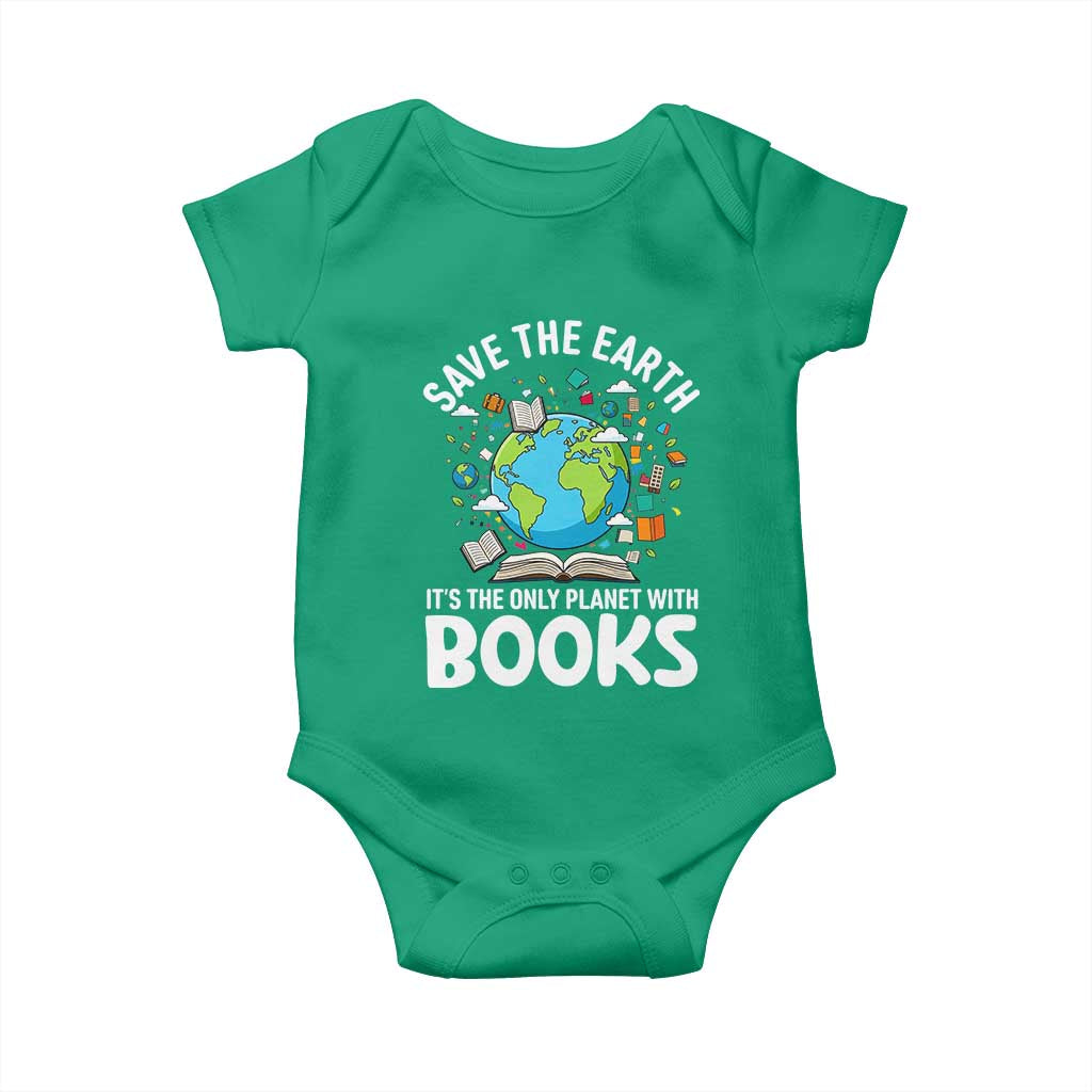 Save the Earth Baby Onesie It's the Only Planet with Books