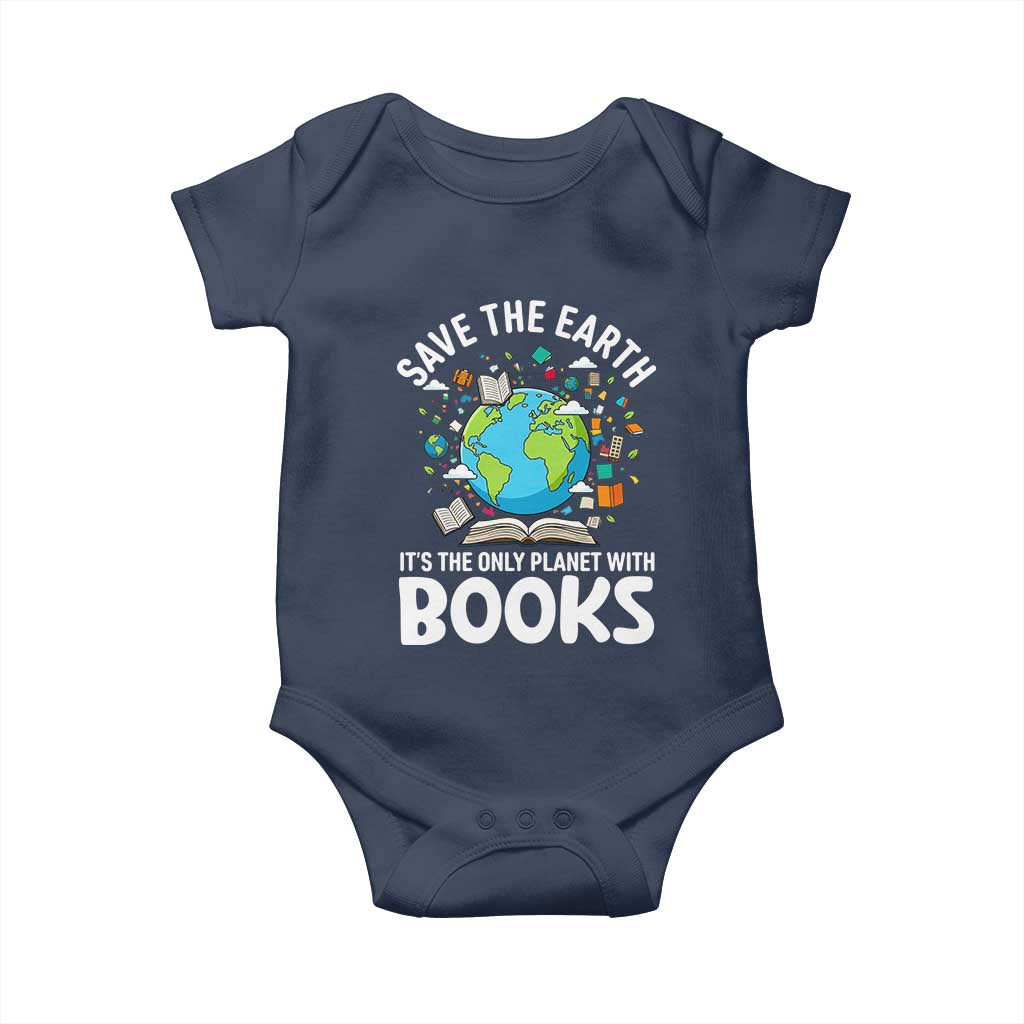 Save the Earth Baby Onesie It's the Only Planet with Books
