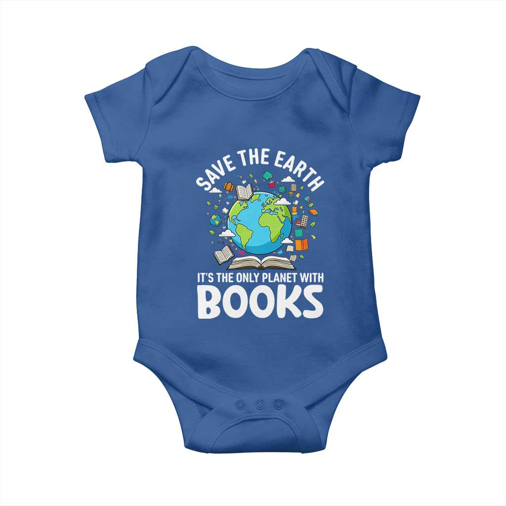 Save the Earth Baby Onesie It's the Only Planet with Books