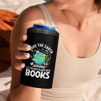 Save the Earth 4 in 1 Can Cooler Tumbler It's the Only Planet with Books