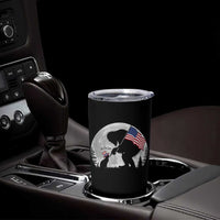 Bigfoot Boop Cat Moon Tumbler Cup Funny Sasquatch Meme 4th of July
