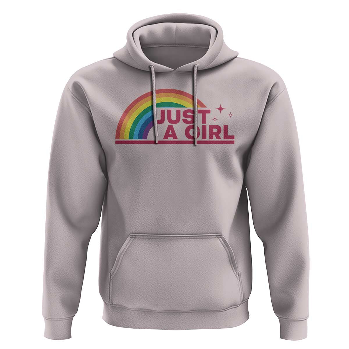 Just A Girl LGBTQ Pride Month Hoodie