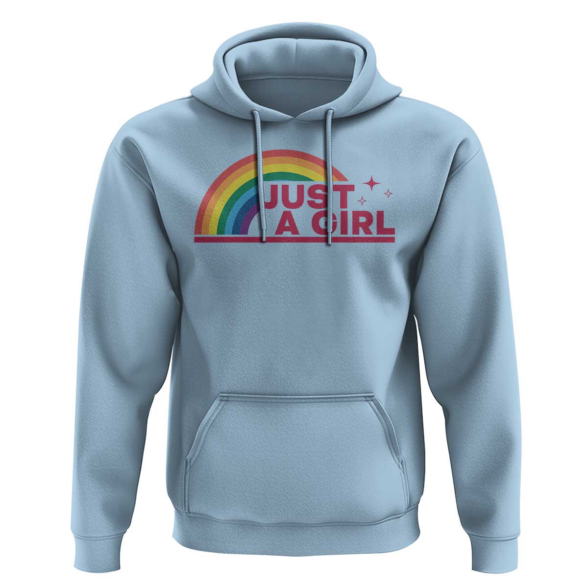 Just A Girl LGBTQ Pride Month Hoodie