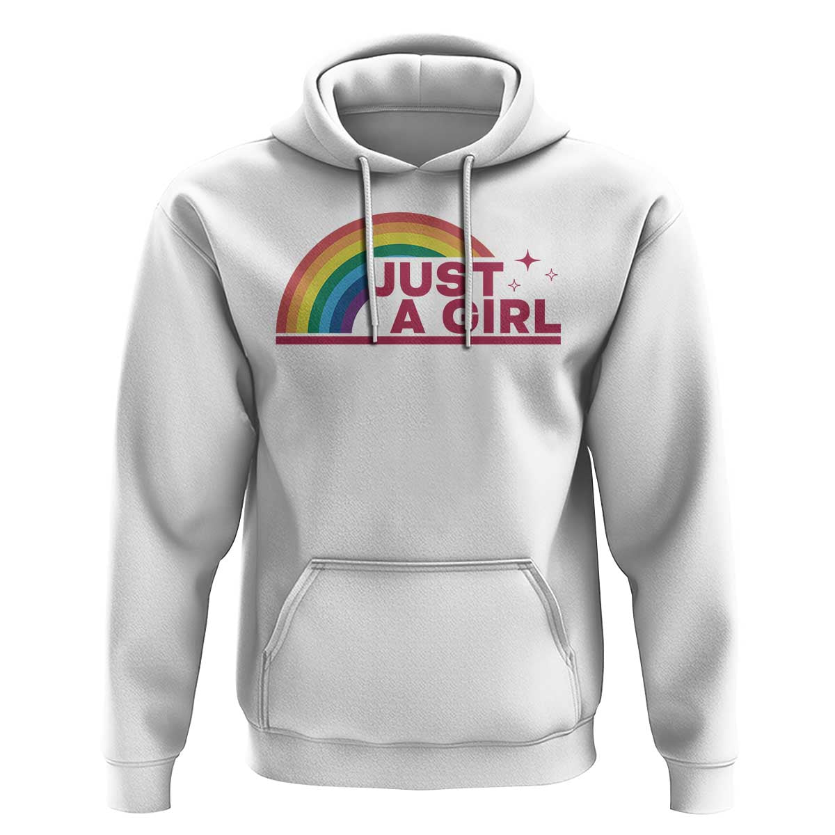 Just A Girl LGBTQ Pride Month Hoodie
