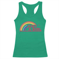 Just A Girl LGBTQ Pride Month Racerback Tank Top