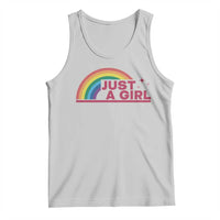 Just A Girl LGBTQ Pride Month Tank Top