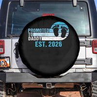 Promoted to Daddy 2026 Spare Tire Cover Funny Pregnancy Reveal