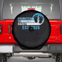 Promoted to Daddy 2026 Spare Tire Cover Funny Pregnancy Reveal