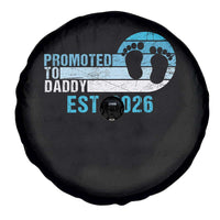 Promoted to Daddy 2026 Spare Tire Cover Funny Pregnancy Reveal