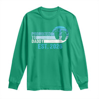 Promoted to Daddy 2026 Long Sleeve Shirt Funny Pregnancy Reveal