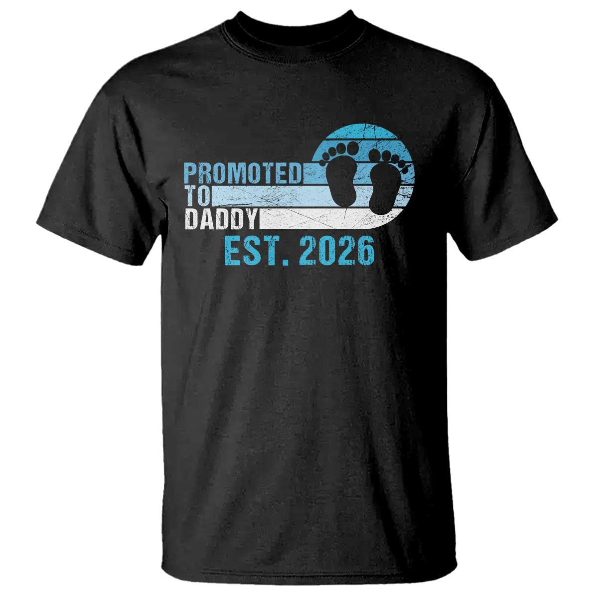 Promoted to Daddy 2026 T Shirt Funny Pregnancy Reveal