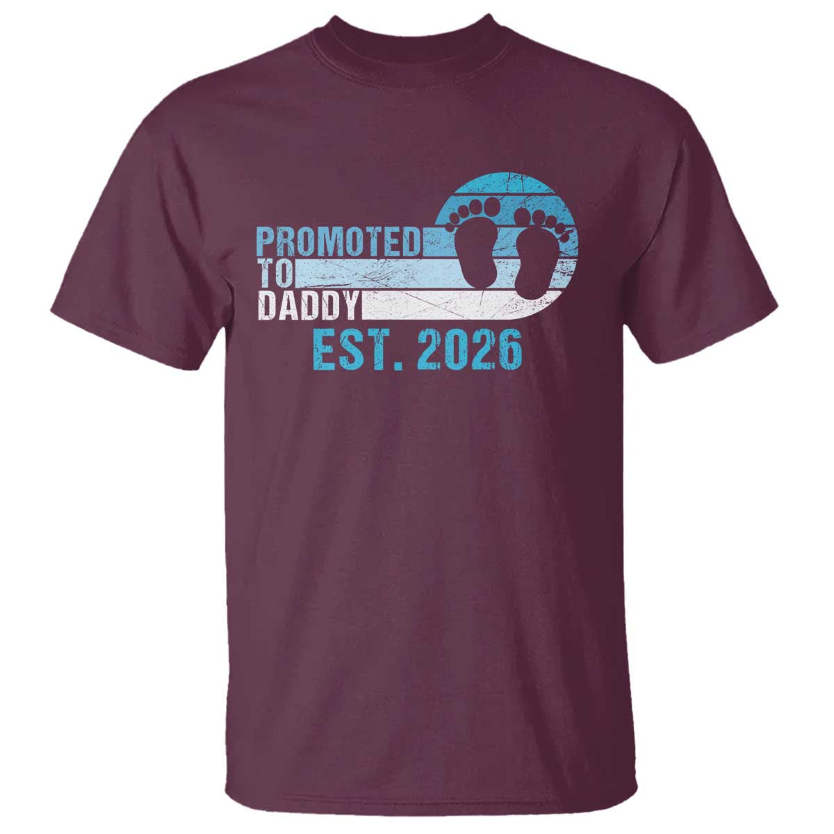 Promoted to Daddy 2026 T Shirt Funny Pregnancy Reveal