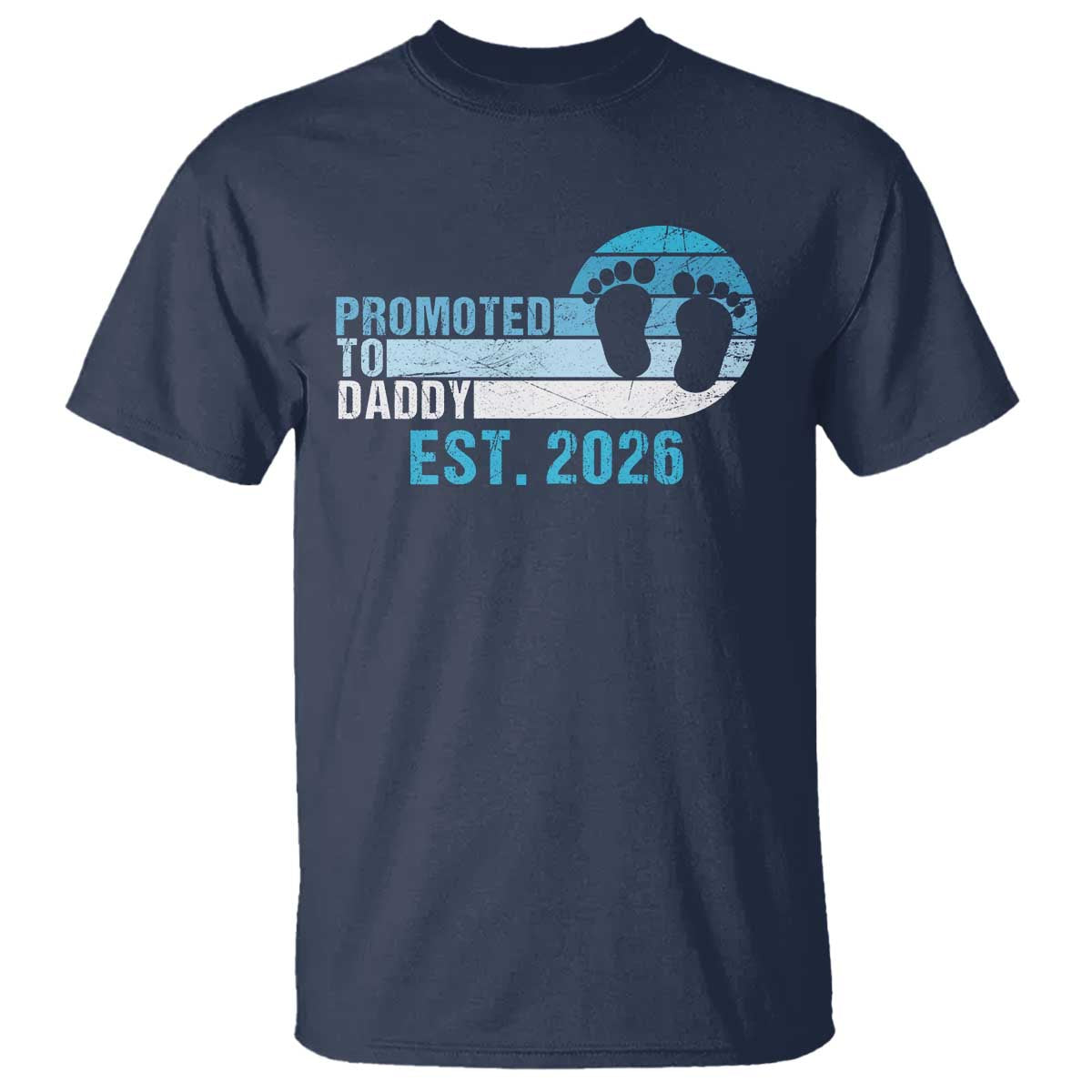 Promoted to Daddy 2026 T Shirt Funny Pregnancy Reveal