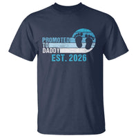 Promoted to Daddy 2026 T Shirt Funny Pregnancy Reveal