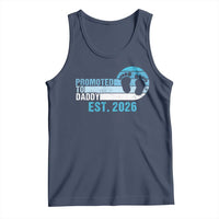 Promoted to Daddy 2026 Tank Top Funny Pregnancy Reveal