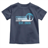 Promoted to Daddy 2026 Toddler T Shirt Funny Pregnancy Reveal