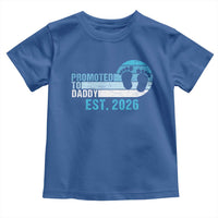 Promoted to Daddy 2026 Toddler T Shirt Funny Pregnancy Reveal