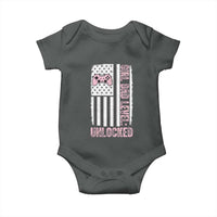 Girl Dad Level Unlocked Baby Onesie Funny New Dad