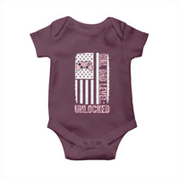 Girl Dad Level Unlocked Baby Onesie Funny New Dad