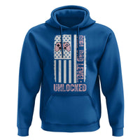 Girl Dad Level Unlocked Hoodie Funny New Dad