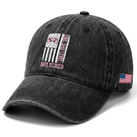 Girl Dad Level Unlocked Washed Cotton Baseball Cap Funny New Dad