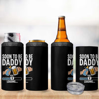 Dad to Be 2026 4 in 1 Can Cooler Tumbler Promoted To Daddy Beer Lover New Baby Gift