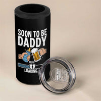 Dad to Be 2026 4 in 1 Can Cooler Tumbler Promoted To Daddy Beer Lover New Baby Gift