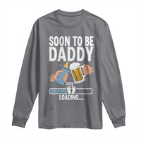 Dad to Be 2026 Long Sleeve Shirt Promoted To Daddy Beer Lover New Baby Gift