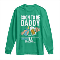 Dad to Be 2026 Long Sleeve Shirt Promoted To Daddy Beer Lover New Baby Gift