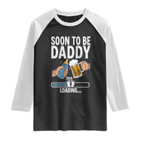 Dad to Be 2026 Raglan Shirt Promoted To Daddy Beer Lover New Baby Gift