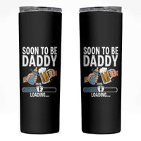 Dad to Be 2026 Skinny Tumbler Promoted To Daddy Beer Lover New Baby Gift