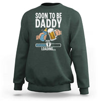Dad to Be 2026 Sweatshirt Promoted To Daddy Beer Lover New Baby Gift
