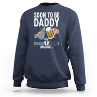 Dad to Be 2026 Sweatshirt Promoted To Daddy Beer Lover New Baby Gift