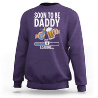 Dad to Be 2026 Sweatshirt Promoted To Daddy Beer Lover New Baby Gift