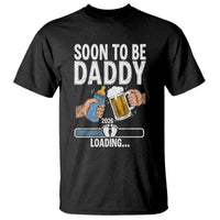 Dad to Be 2026 T Shirt Promoted To Daddy Beer Lover New Baby Gift