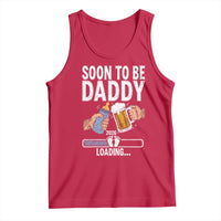 Dad to Be 2026 Tank Top Promoted To Daddy Beer Lover New Baby Gift