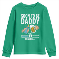 Dad to Be 2026 Youth Sweatshirt Promoted To Daddy Beer Lover New Baby Gift