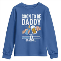 Dad to Be 2026 Youth Sweatshirt Promoted To Daddy Beer Lover New Baby Gift