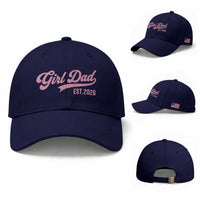 Soon to Be Daddy of Baby Girl 2026 Baseball Cap Promoted to Daddy New Dad