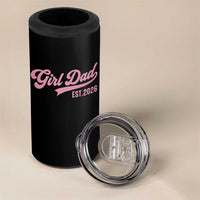 Soon to Be Daddy of Baby Girl 2026 4 in 1 Can Cooler Tumbler Promoted to Daddy New Dad