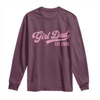 Soon to Be Daddy of Baby Girl 2026 Long Sleeve Shirt Promoted to Daddy New Dad
