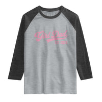 Soon to Be Daddy of Baby Girl 2026 Raglan Shirt Promoted to Daddy New Dad