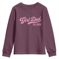 Soon to Be Daddy of Baby Girl 2026 Youth Sweatshirt Promoted to Daddy New Dad