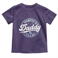 Promoted To Daddy It's A Boy Toddler T Shirt Funny Pregnancy Reveal