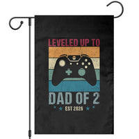 Dad Level Unlocked Garden Flag Funny New Dad Gaming Father's Day Gift