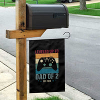 Dad Level Unlocked Garden Flag Funny New Dad Gaming Father's Day Gift