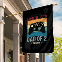 Dad Level Unlocked Garden Flag Funny New Dad Gaming Father's Day Gift