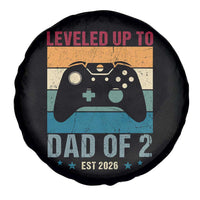 Dad Level Unlocked Spare Tire Cover Funny New Dad Gaming Father's Day Gift